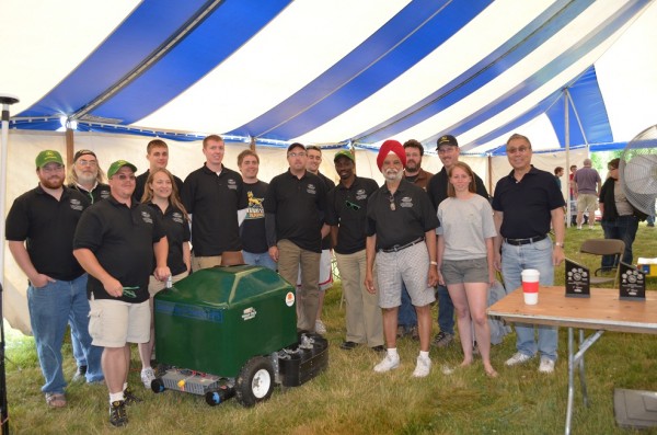 Wright State Wins 2012 ION Robotic Lawn Mower Competition