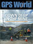 GPS World October 2013 cover