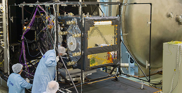 Galileo’s First Two FOC Satellites Endure Simulated Space Tests