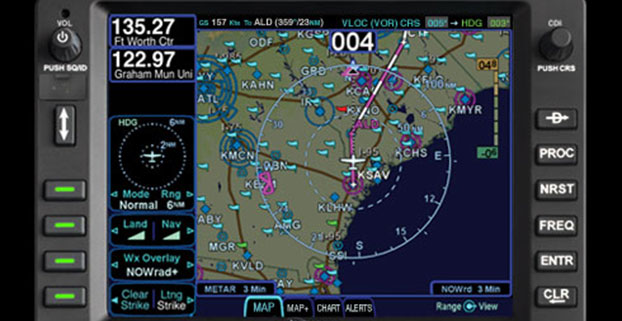 The Avidyne IFD540.