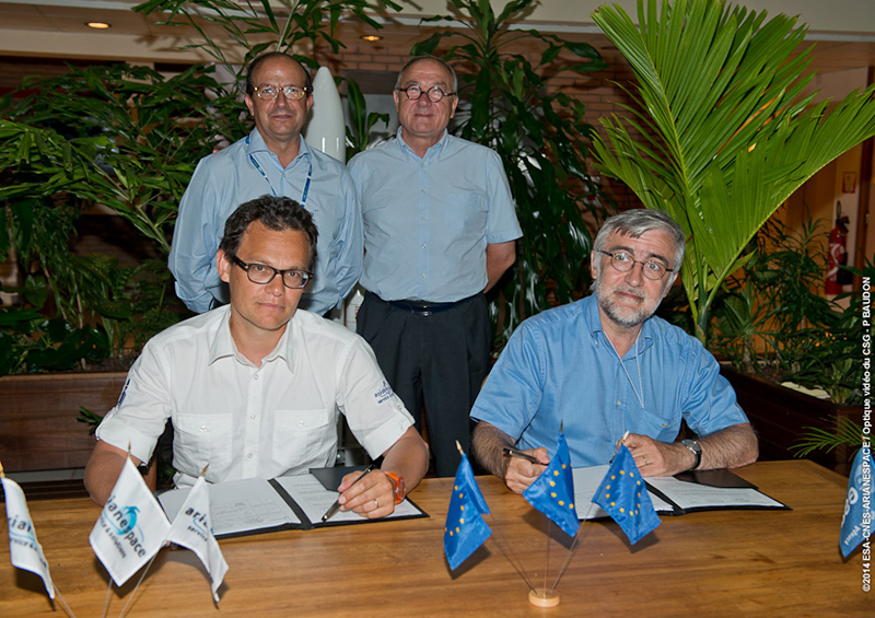 Arianespace, ESA Sign Contract for New Galileo Launches