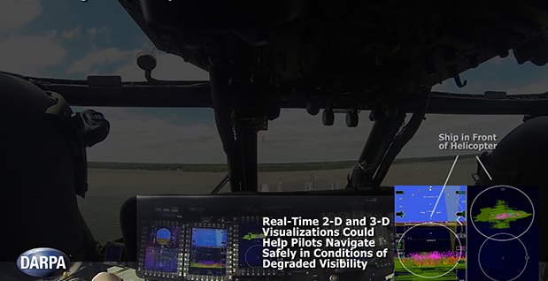 DARPA Program Addresses Degraded Visibility for Helicopters