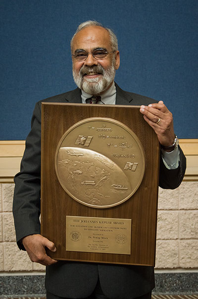 Pratap Misra Honored with ION Kepler Award 