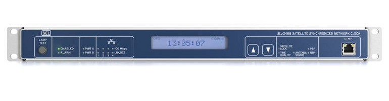 Satellite-Synchronized Network Clock Released by SEL