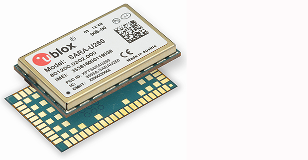 u-blox SARA-U260 Module Receives AT&T Approval