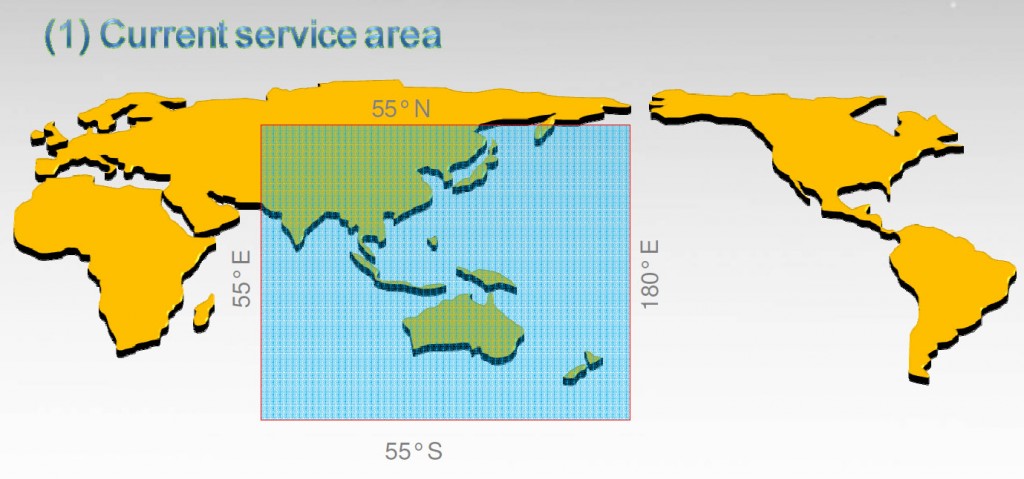 BDS coverage area