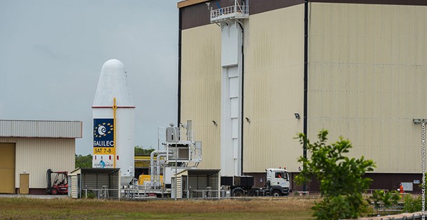 Galileo Satellites Enclosed for Friday’s Launch