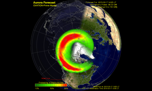 Solar Storm Hits Earth’s Magnetic Field