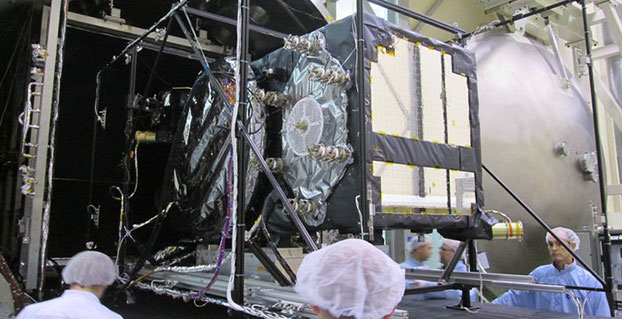 Four Galileo Satellites Now at ESTEC