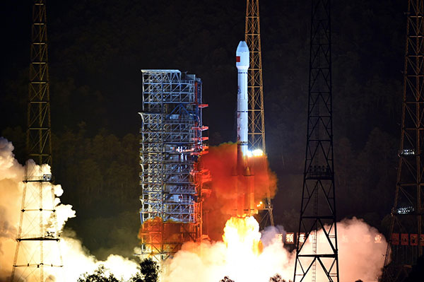 China launched two BeiDou navigation satellites into medium Earth orbit on July 25.