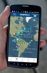 OCEARCH’s Global Shark Tracker app.