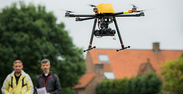 Trimble Launches Multirotor UAS for Tight Spots