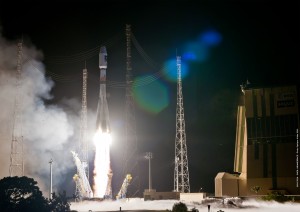 Soyuz launches Galileo 9 and 10 into orbit on Sept.10. (Credit: Arianespace)