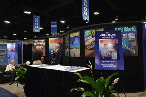 GPS World's booth at ION GNSS+.