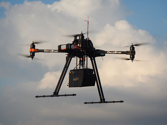 YellowScan Lidar for UAVs Aided by Inertial Nav, GPS RTK