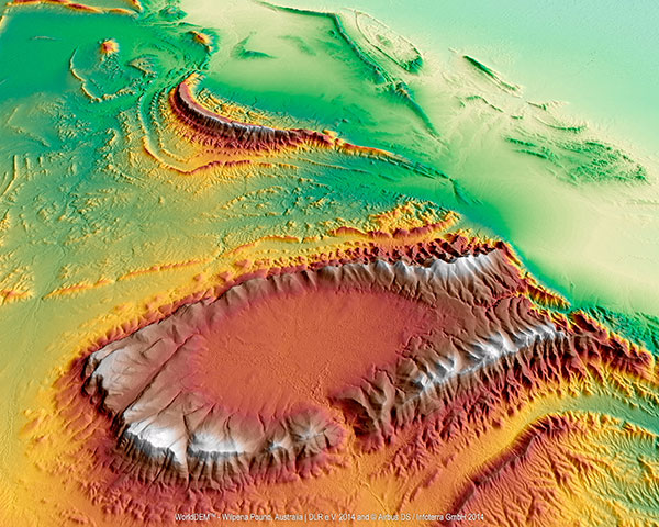 High Above Down Under: Database Offers 3D Elevation Model of the Globe
