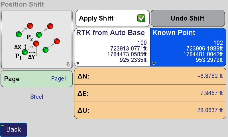 Adjusting RTK base station coordinates with the JAVAD TRIUMPH-LS