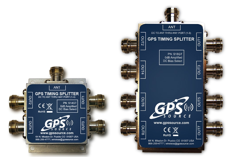 GPS Source releases splitters for small cell and distributed antenna systems