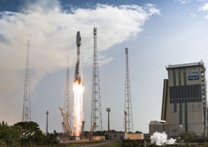 Liftoff of Galileo satellites 11 and 12 aboard Soyuz VS13 took place at 11:51 GMT on Dec. 17, 2015.
