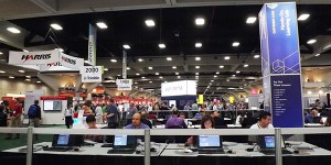Visitors to the Hands-On Learning Lab explore ArcGIS in 45-minute tranining sessions.
