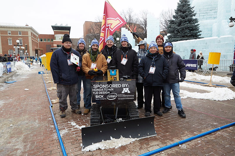 ION names winners of 8th annual Autonomous Snowplow Competition