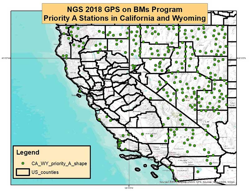 NGS 2018 GPS on BMs program in support of NAPGD2022 — Part 5