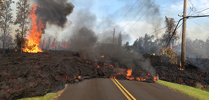 GPS actively monitoring Kilauea’s eruptions, lava flows