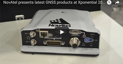NovAtel presents latest GNSS products at Xponential 2018