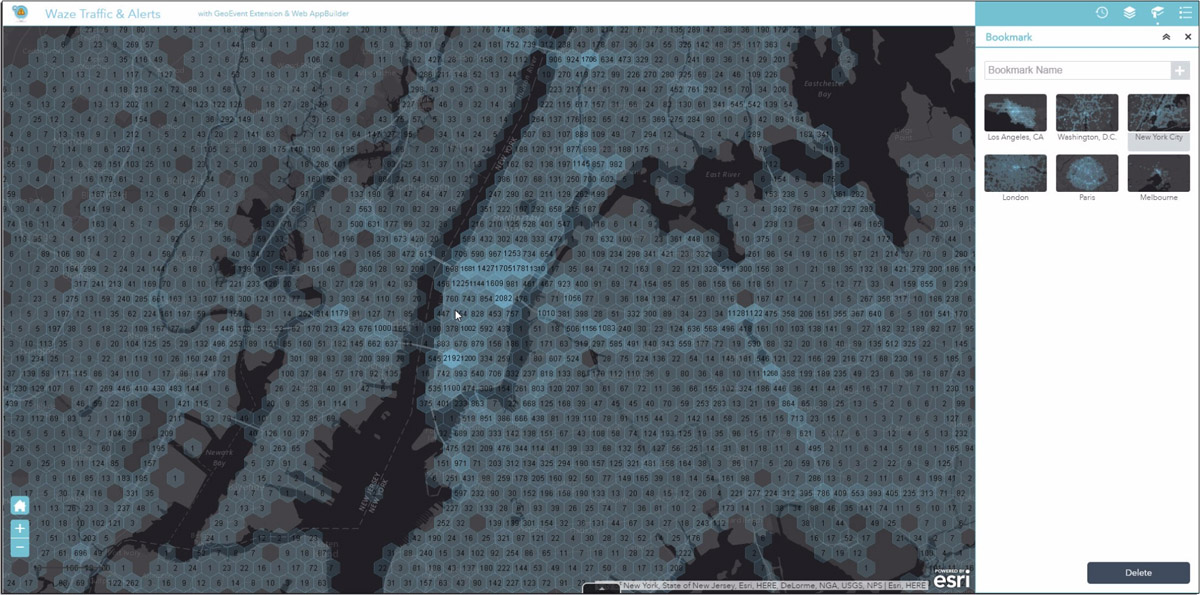 Esri and Waze deliver near real-time data for smarter cities