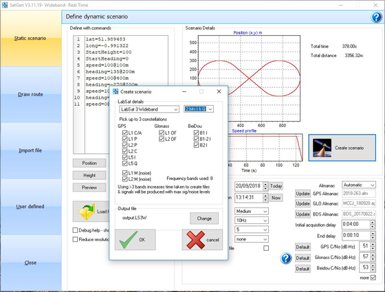 Racelogic updates Labsat’s SatGen software to simulate L2C and L5