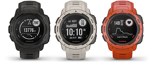 Garmin’s latest watch features GPS, GLONASS and Galileo