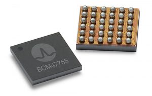 Broadcom's BCM47755 chip. (Image: Broadcom)