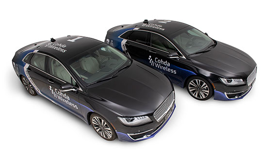 Cohda Wireless demos self-driving connected cars on city streets