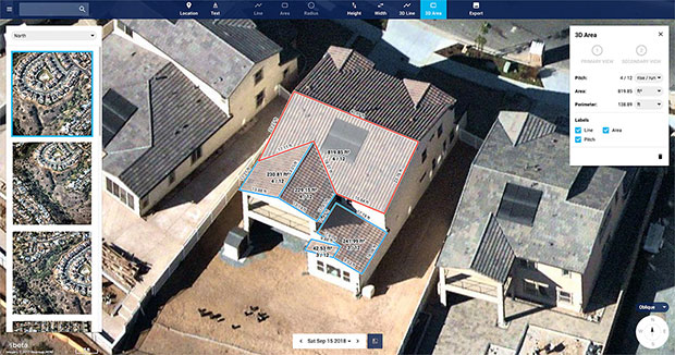 Nearmap introduces roof pitch and area tools for solar and roofing