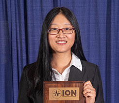 Graduate student Yu Jiao receives ION’s Parkinson Award