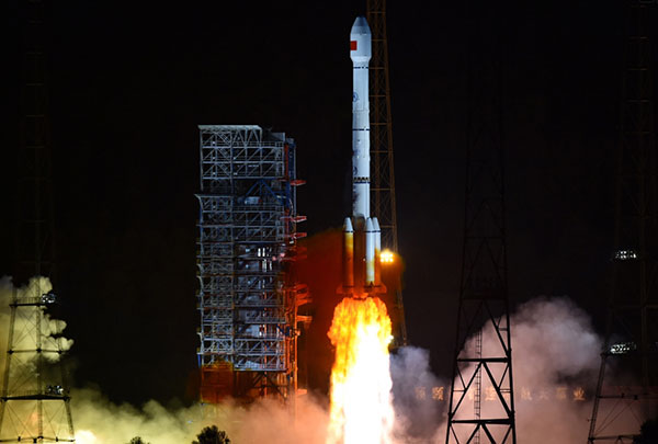 China launches first geostationary BeiDou-3 satellite