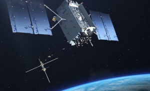 After several delays, the first GPS III satellite has successfully deployed from the SpaceX Falcon 9 rocket, which launched from Cape Canaveral Air Force Station in Florida at 8:51 a.m. EST on Dec. 23. (Photo: Lockheed Martin)