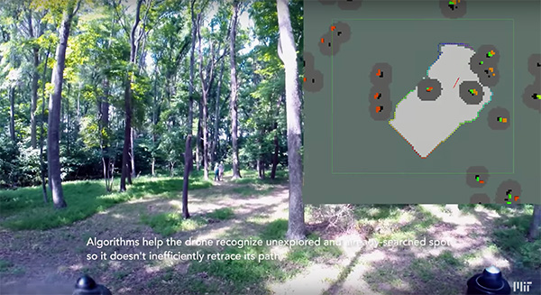 In MIT project, drones map without GPS