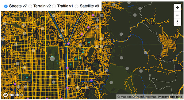 Sprint launches Curiosity IoT precision mapping system with Mapbox