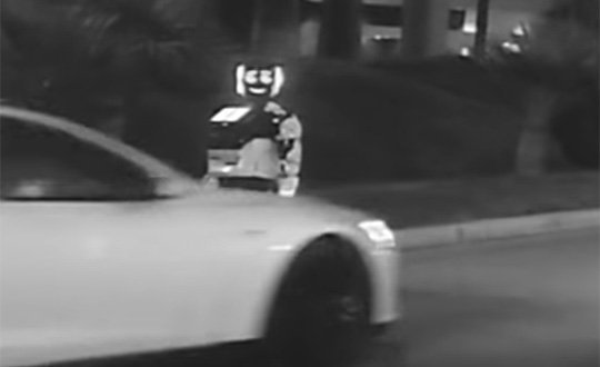 Autonomous car hits autonomous robot in bizarre collision