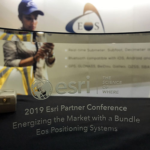 Eos Positioning receives Esri award for improving location