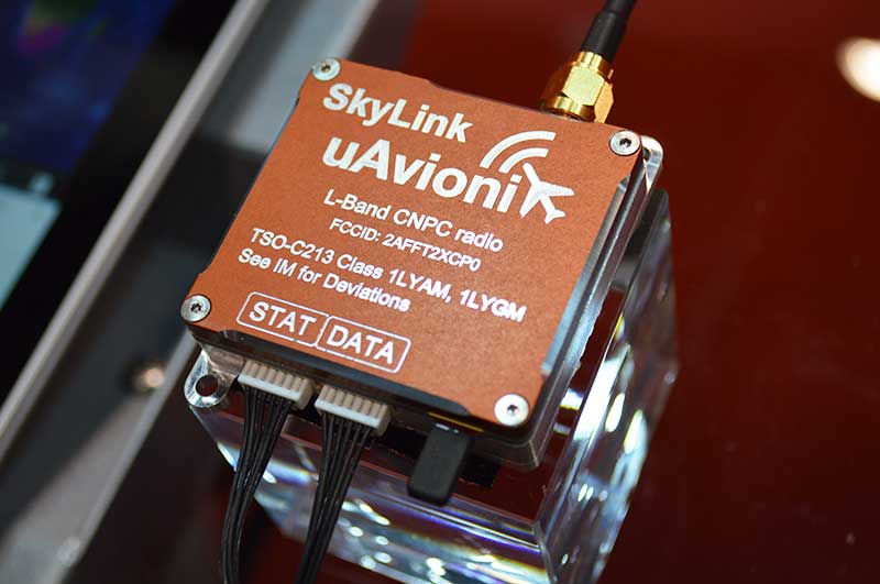 UAvionix offers testing of CNPC command link radios for UAS