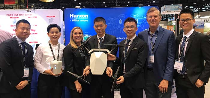 Harxon GNSS antennas ready for UAVs and UAV base stations