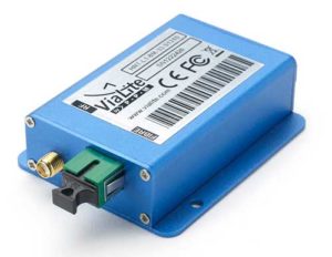 ViaLiteHD Blue OEM module, one of the available formats for the GPS RF over fiber link. (Photo: ViaLink)