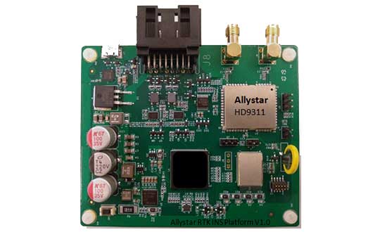 Allystar offers dual-antenna GNSS-aided INS platform