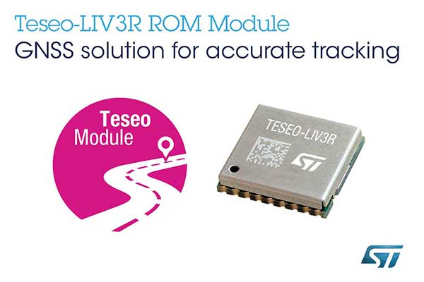 STMicroelectronics GNSS module targets mass-market navigation
