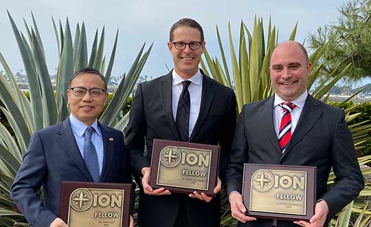 ION Fellows named: Rodriguez, Gao, Humphreys