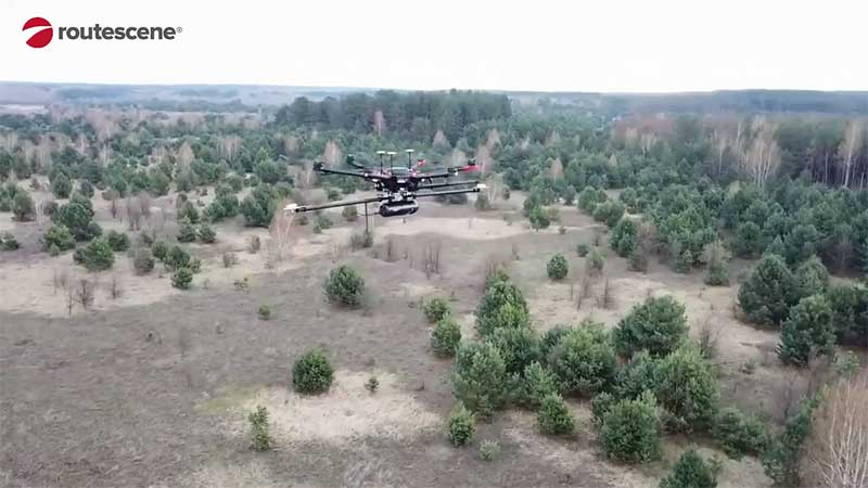 Routescene 3D mapping solution reveals hotspots at Chernobyl