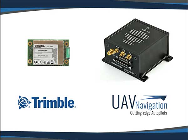 UAV Navigation compatible with new Trimble UAS1 GNSS receiver