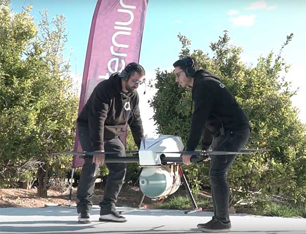 HYBRiX multirotor UAV flies non-stop for 8 hours